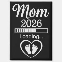 Maman 2026 Chargement Papa Annonce de Grossesse Bé