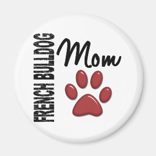 Aimant Maman 2 de bouledogue français