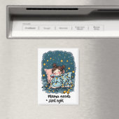 Aimant Maman a besoin d'une nuit silencieuse (In Situ (Lave-vaisselle))