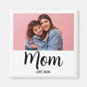 Aimant Maman a créé un cadeau photo (Devant)