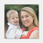 Aimant Maman a créé une photo pour la fête des mères (Devant)