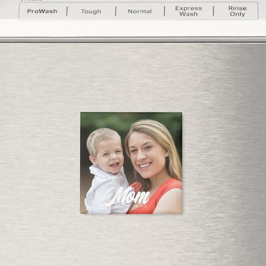 Aimant Maman a créé une photo pour la fête des mères