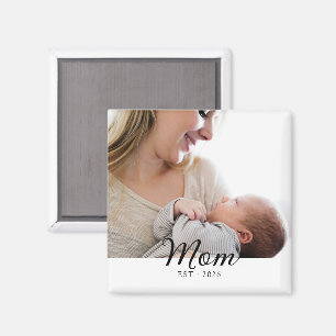 Aimant Maman a créé une photo simple pour la fête des mèr