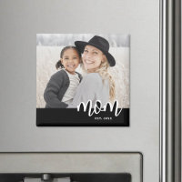 Maman a établi le cadeau de fête des mères photo