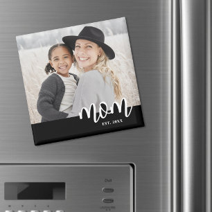 Aimant Maman a établi le cadeau de fête des mères photo