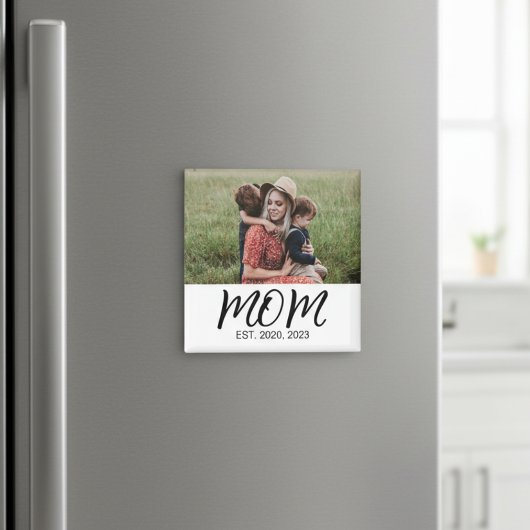 Aimant Maman a établi le cadeau photo