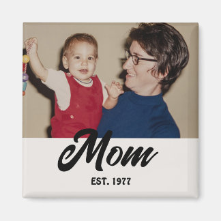 Aimant Maman a établi le cadeau photo