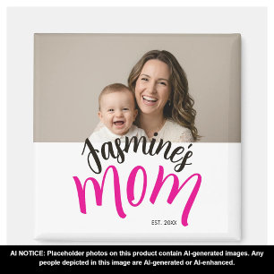 Aimant Maman a établi le nom de l'enfant personnalisé Ann