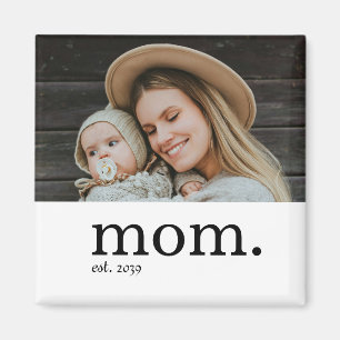 Aimant Maman a établi un nouveau cadeau photo pour maman