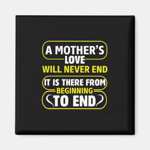 Aimant Maman Art L'amour d'une mère Ne jamais finir