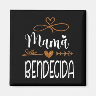 Aimant Maman Bénie- Citation Espagnole Maman Bénie-