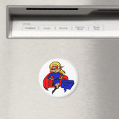 Aimant maman blonde (In Situ (Lave-vaisselle))