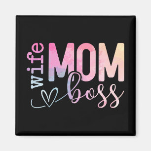 Aimant Maman Boss Funny Mothers Day