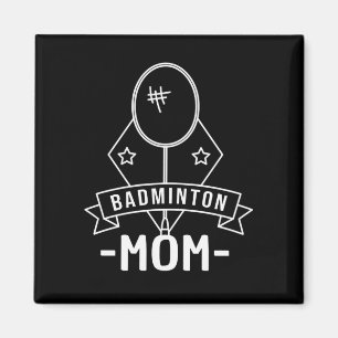 Aimant Maman de Badminton