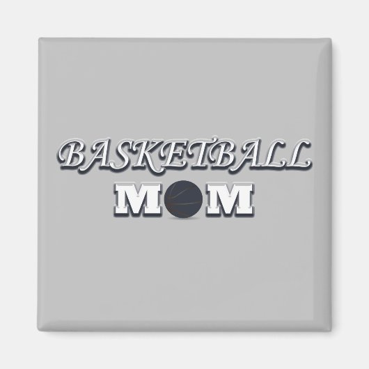 Aimant maman de basket (Devant)