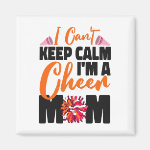 Aimant Maman de Cheerleading Cheer Je ne peux pas rester