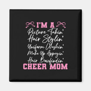 Aimant Maman de cheerleading Cheer Je suis une preneuse d