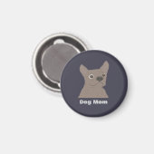 Aimant Maman de chien (Recto/Verso)