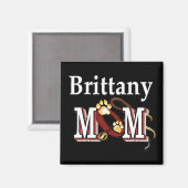 Aimant Maman de chien Brittany (Recto/Verso)