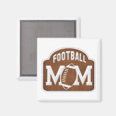 Aimant Maman de football (Recto/Verso)