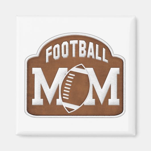 Aimant Maman de football (Devant)
