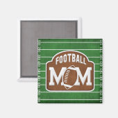 Aimant Maman de football (Recto/Verso)