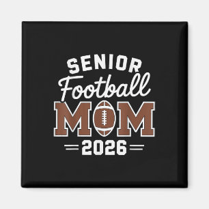 Aimant Maman de footballeur senior fière année senior Mam
