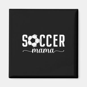 Aimant Maman de footballeuse Maman Mère Joueuse de footba