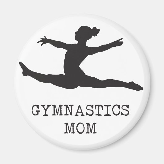 Aimant Maman de gymnastique (Devant)