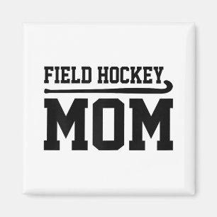 Aimant Maman de hockey sur gazon Joueuse de hockey sur ga