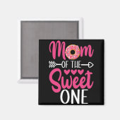 Aimant Maman de la douce âne saupoudrée (Recto/Verso)