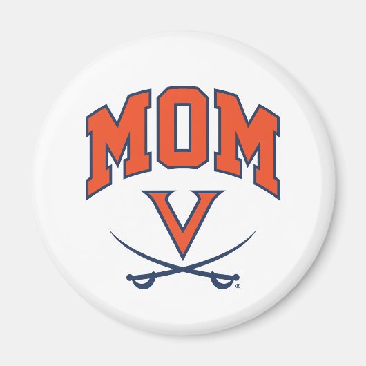 Aimant Maman des Cavaliers de la Virginie (Devant)