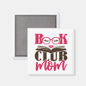 Aimant Maman du club de lecture (Recto/Verso)