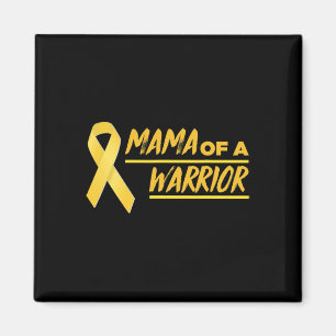 Aimant Maman D'Un Guerrier Mère Sensibilisation Au Cancer