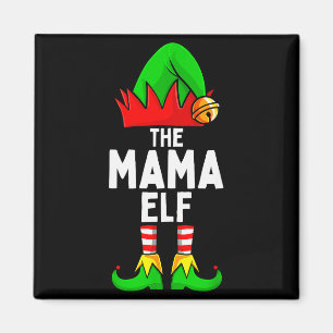 Aimant Maman Elfe Noël en famille assorties Femmes
