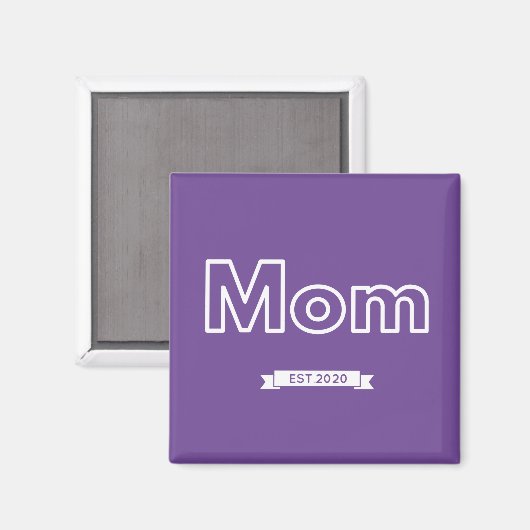 Aimant +Maman est. 2020 (Recto/Verso)