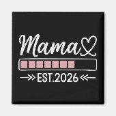 Aimant Maman est. 2026 Annonce de Grossesse Maman  (Devant)