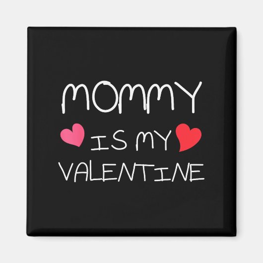 Aimant Maman est ma Saint-Valentin (Devant)