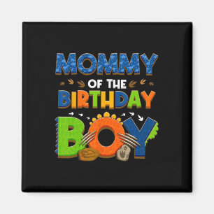 Aimant Maman Et Papa Maman Anniversaire Garçon Dinosaure