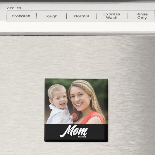 Aimant Maman établie Photo Fête des Mères