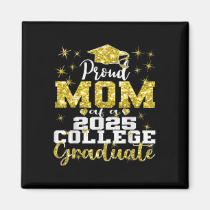 Aimant Maman fière de la promotion 2025 de diplômé univer