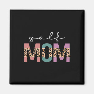 Aimant Maman golfeuse cadeau amateurs de golf joueuse de