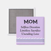 Aimant Maman inspirante (Recto/Verso)