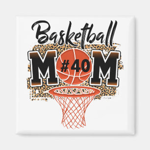 Aimant Maman Joueur personnalisé Numéro 40 Sport Maman Fê