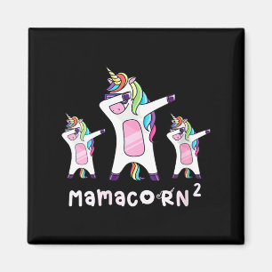 Aimant Maman licorne mamacorn mignonne pour femmes mère d