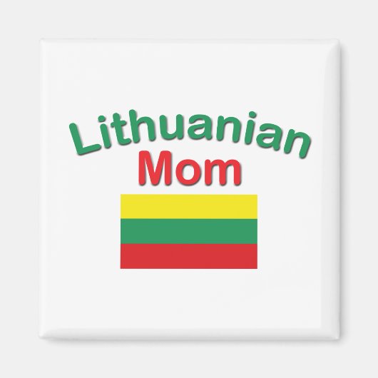 Aimant Maman lituanienne (Devant)
