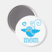 Aimant maman mignonne birdy (Recto/Verso)