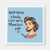 Aimant Maman peut le trouver (Devant)