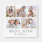 Aimant Maman Photo Collage Mère (Devant)