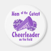 Aimant Maman pom-pom girl (Devant)